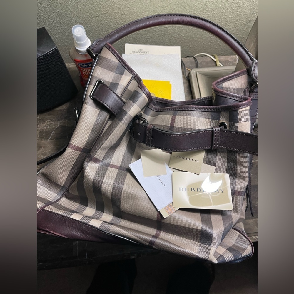 100% Authentic Burberry Walden Hobo Bag